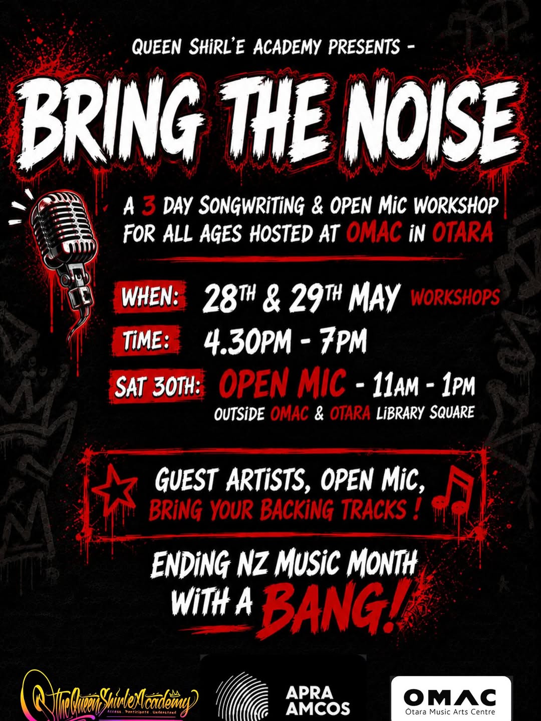 Bring the Noise: songwriting workshop