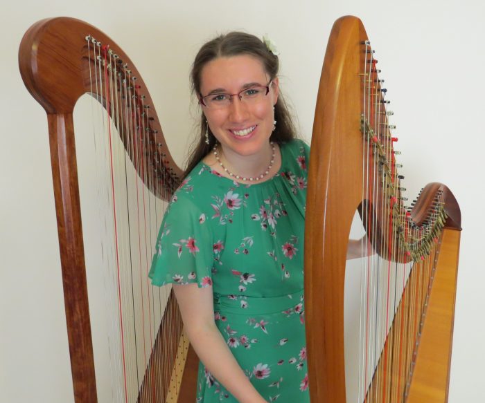 NZ Music Month: Tiffany Baker plays harp