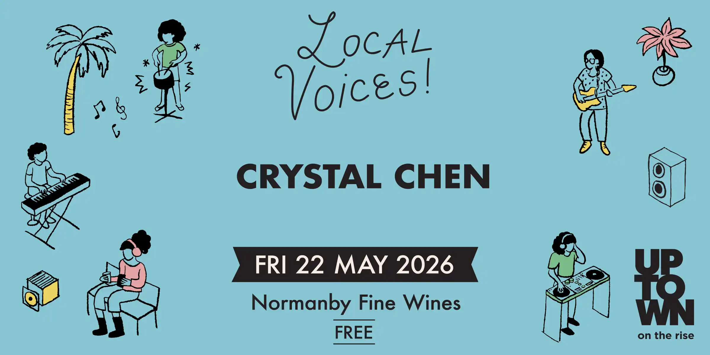 Crystal Chen at Normanby Fine Wines - Uptown Local Voices