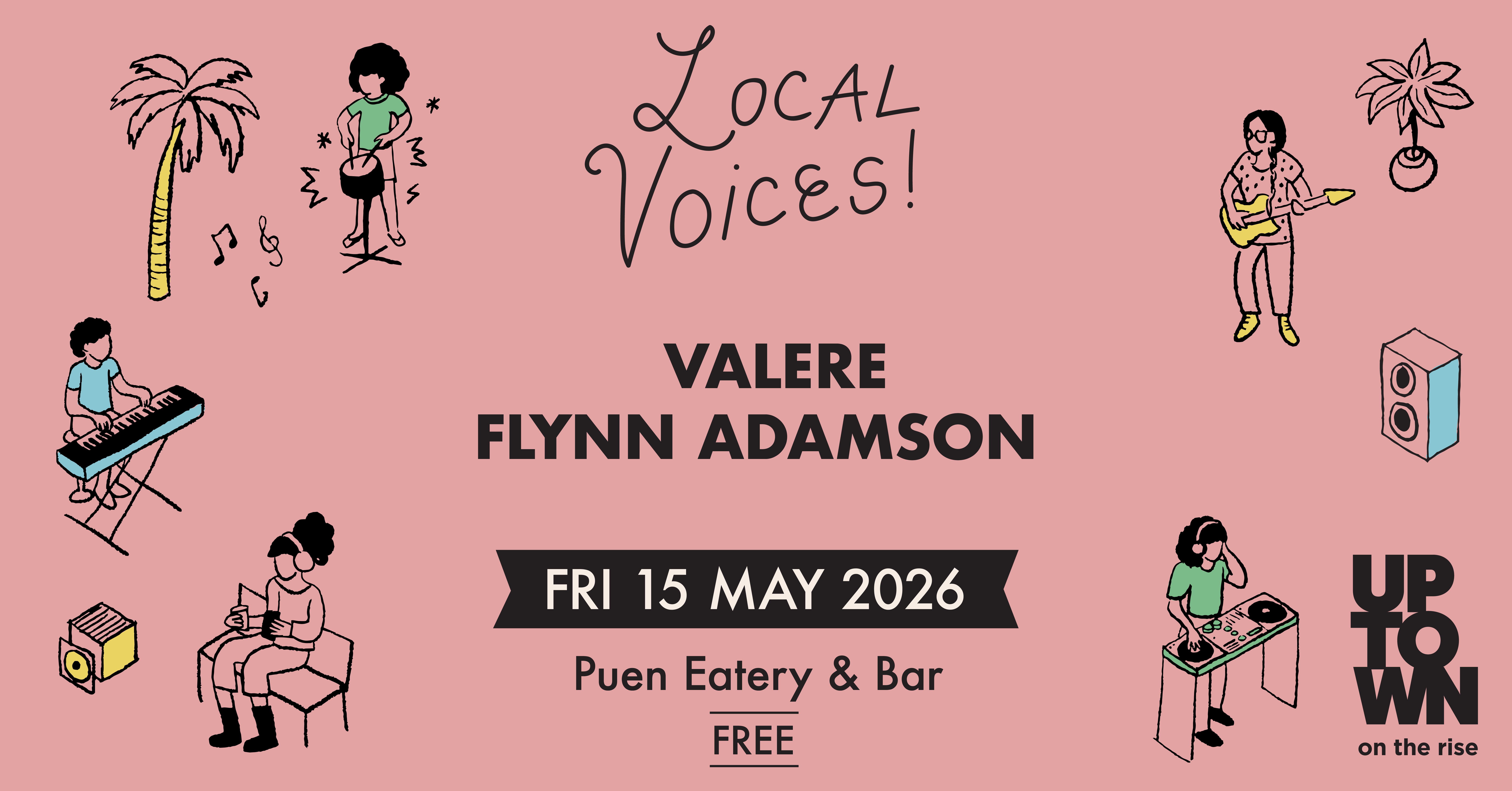 Valere and Flynn Adamson - Free Gig - Uptown Local Voices