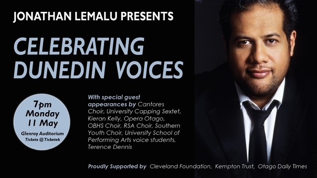 Jonathan Lemalu presents - Celebrating Dunedin Venues