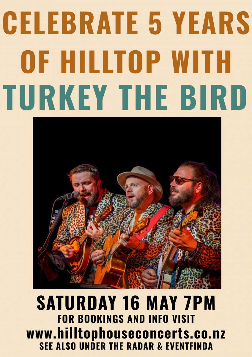 5 Years of Hilltop - Celebrate with Turkey the Bird