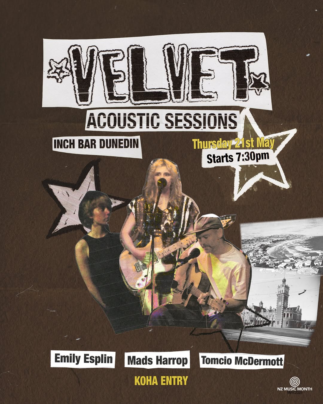 VELVET: Acoustic Sessions w/ Mads Harrop, Emily Esplin & Tomcio McDermott