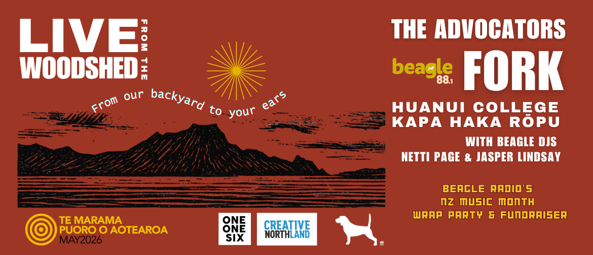 Beagle Radio 88.1FM Celebrates New Zealand Music Month with Live Gig at The Woodshed