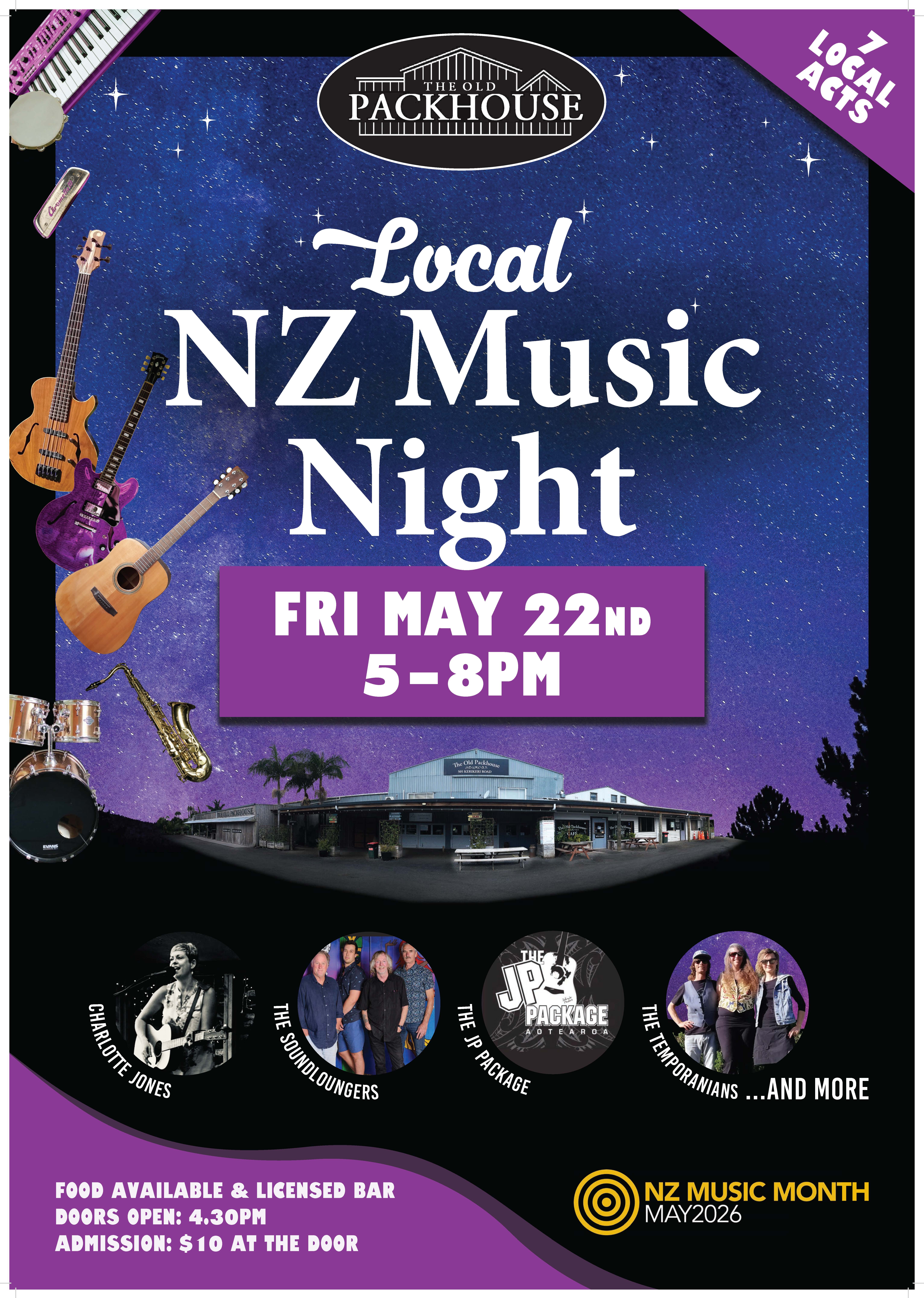 Local NZ Music Month with The Temporanians