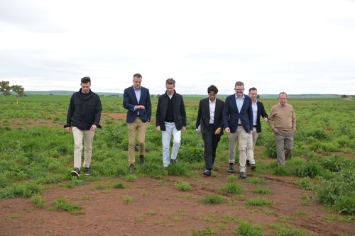 GPE’s Koolunga Battery Energy Storage System is being developed in alignment with a nearby AI infrastructure project, powering future South Australian economic growth. Premier Peter Malinauskas visited the project site in July.