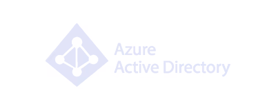 Azure Active Directory logo composed of a diamond shape with connected dots to the left and the text 'Azure Active Directory' to the right.