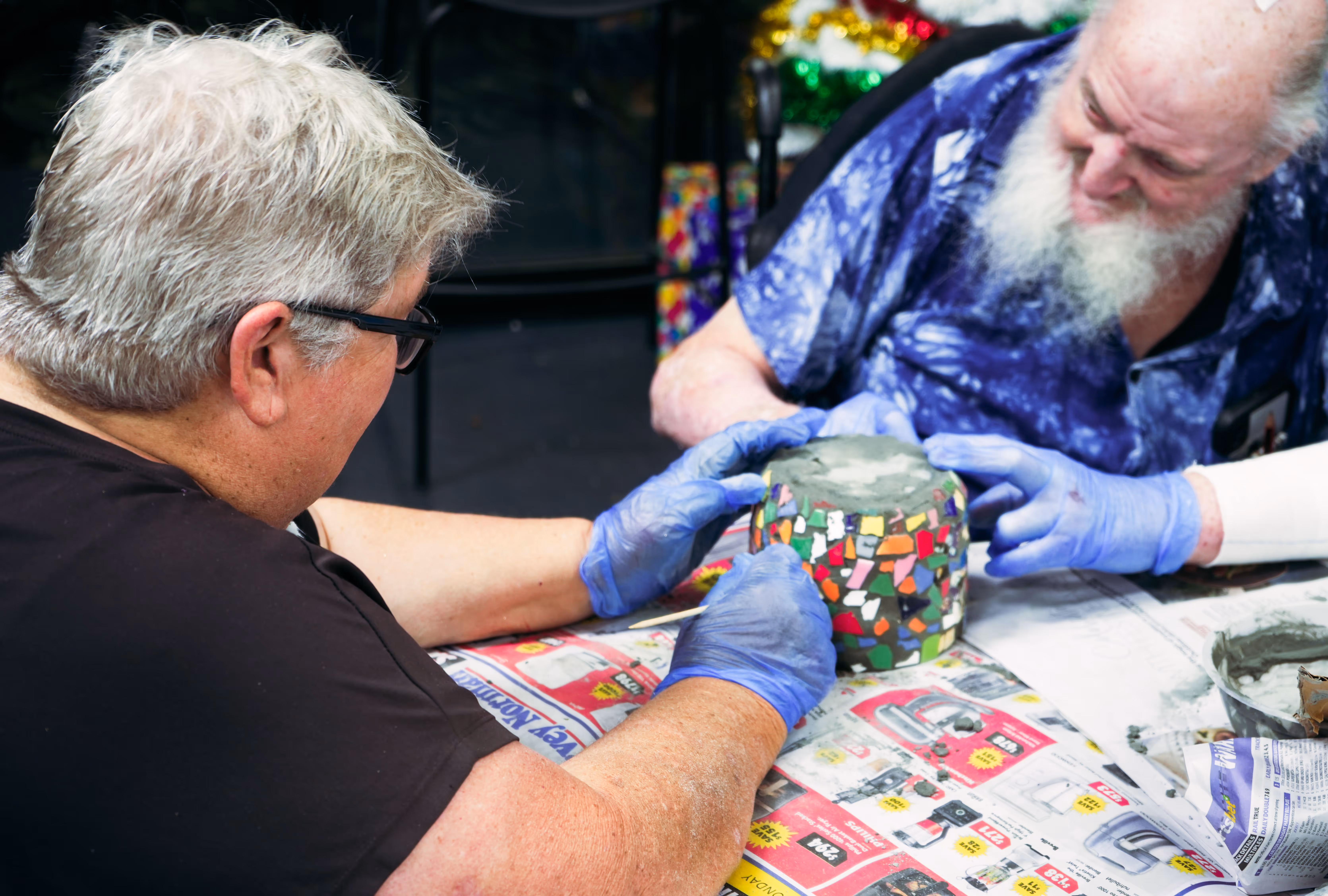 image of community event (for a nonprofit & charity)