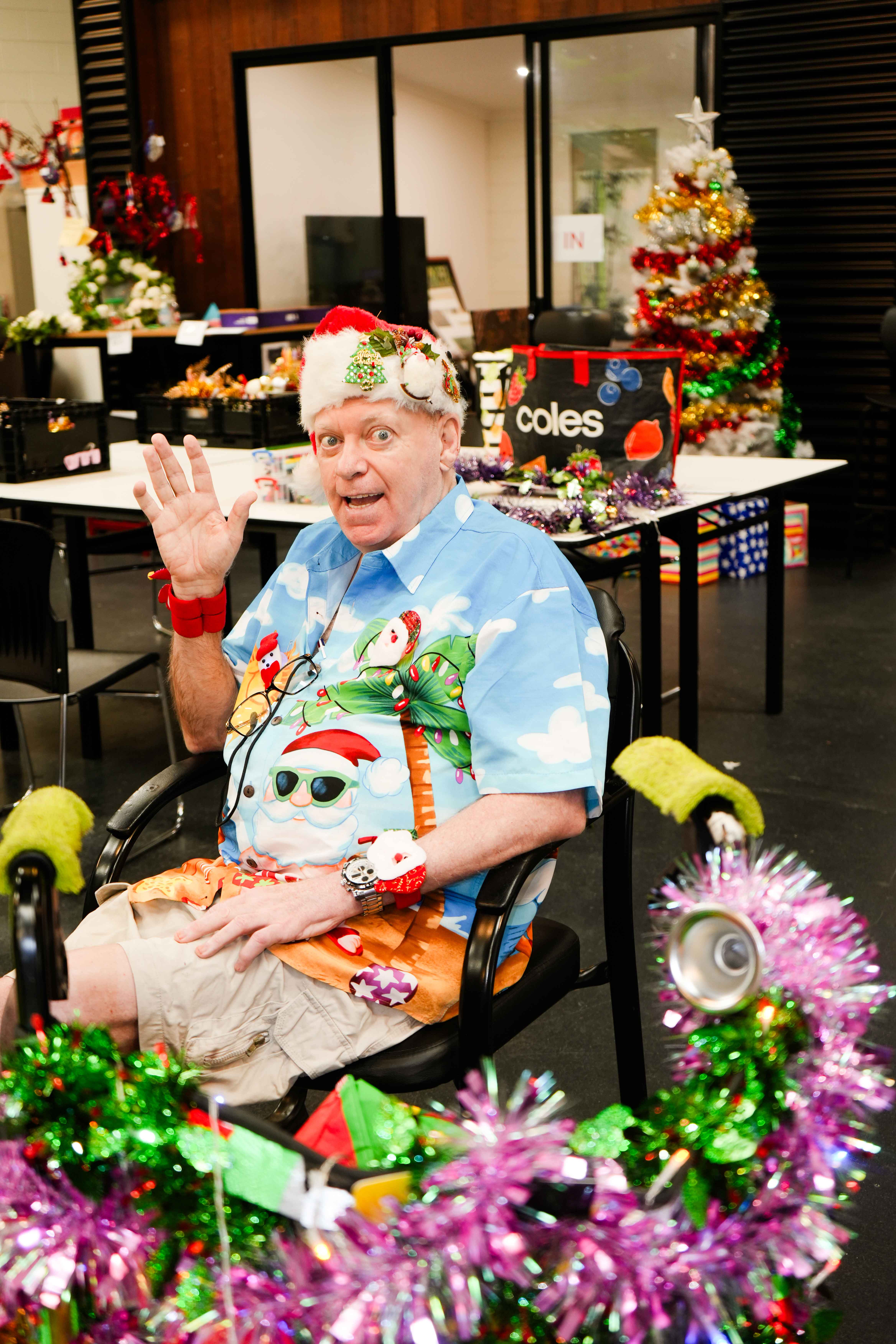 image of community gathering at the department store