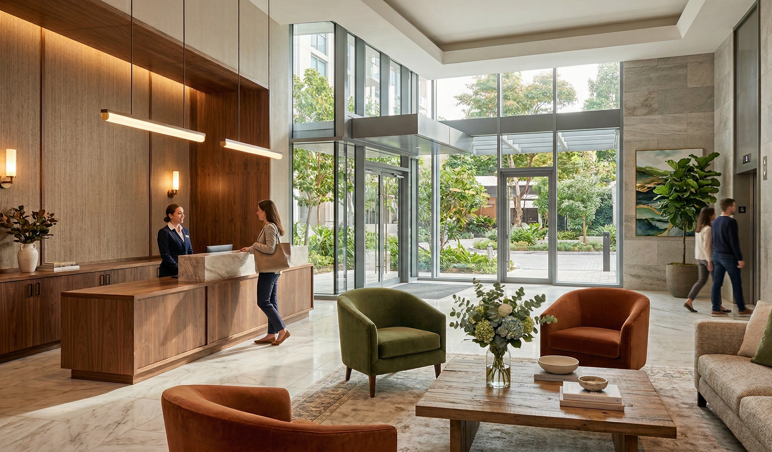 What Makes a Condo Lobby Feel Welcoming?