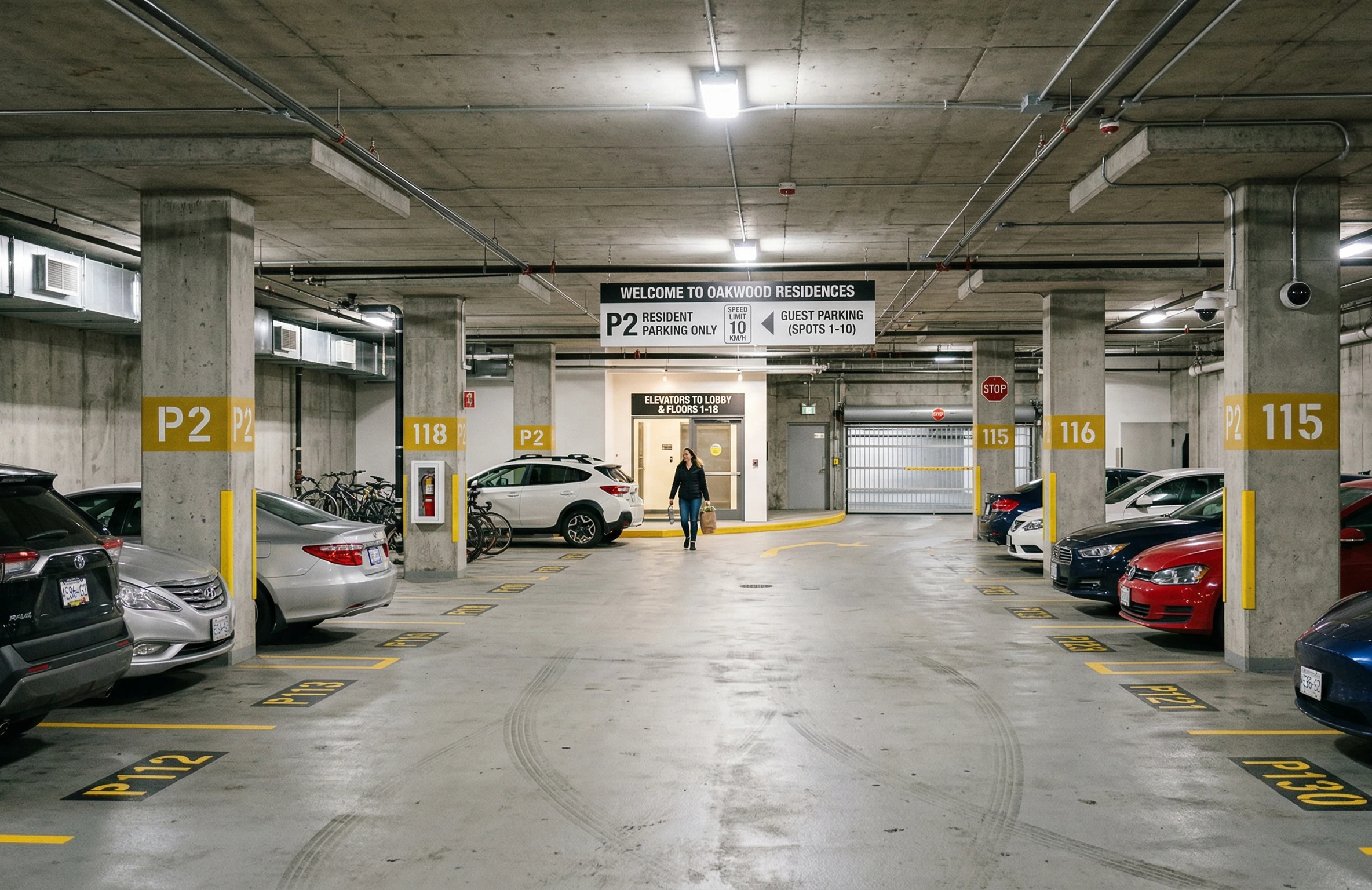 How Can We Improve Safety and Cleanliness in a Condo Parkade?