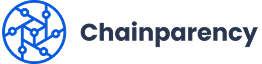 Chainparency logo with a circular blockchain-inspired graphic and the text 'Chainparency'.