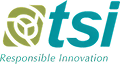 TSI logo with a stylized globe symbol and the text 'Responsible Innovation'.