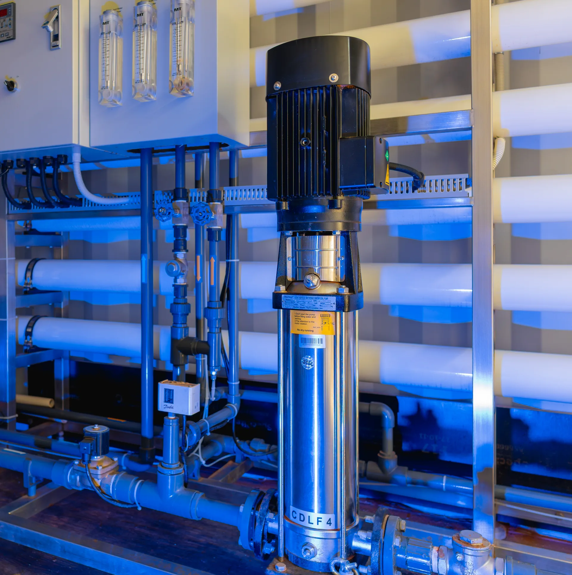 Upgraded CITOR desalination system installation