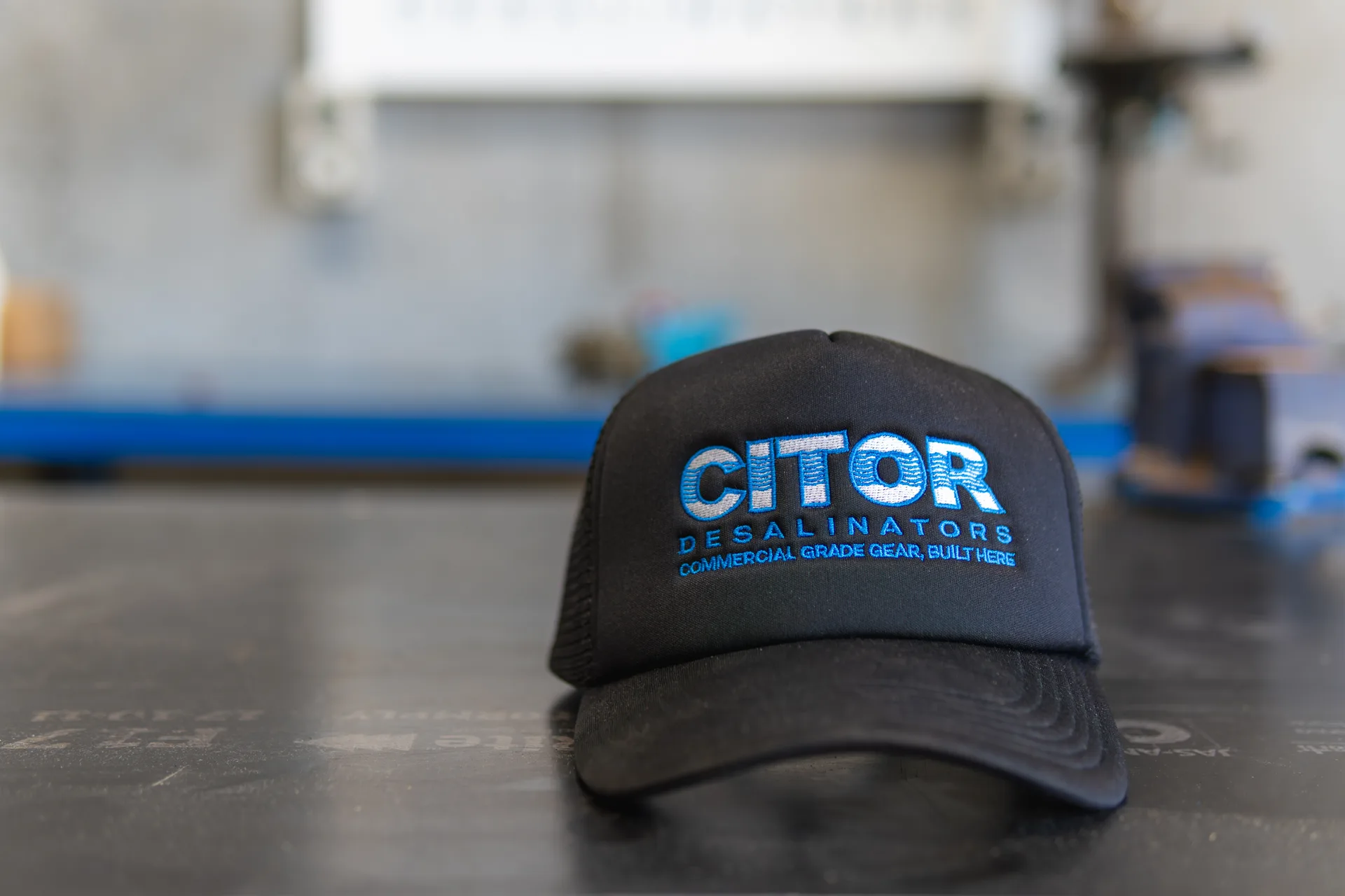 Operator training at a CITOR system control panel