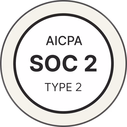 SOC 2 type 2 badge