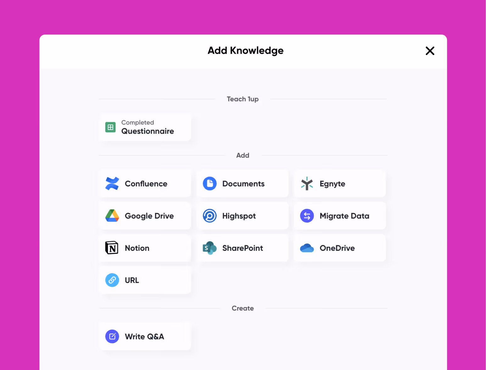 Automated Knowledge Base for RFPs and Questionnaires