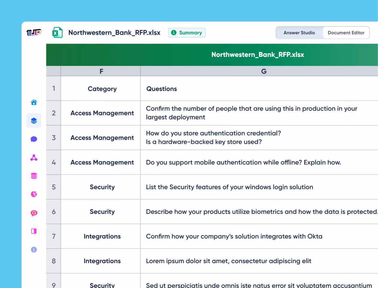 AI RFP Response Automation