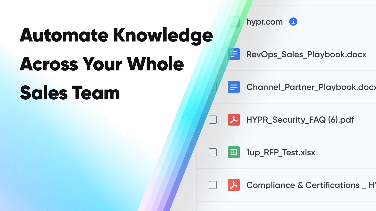 How to Build a Sales Knowledge Base with AI