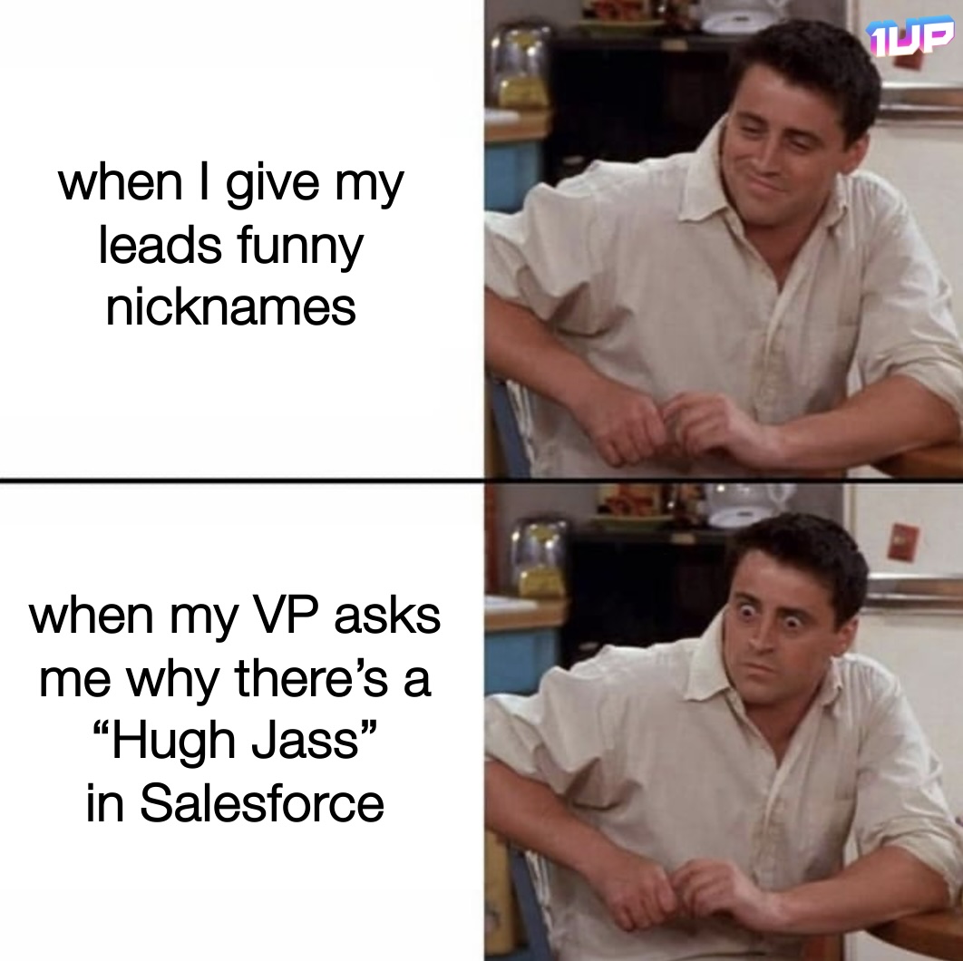 Salesforce Lead Nicknames Meme Salesforce Lead Nicknames Meme