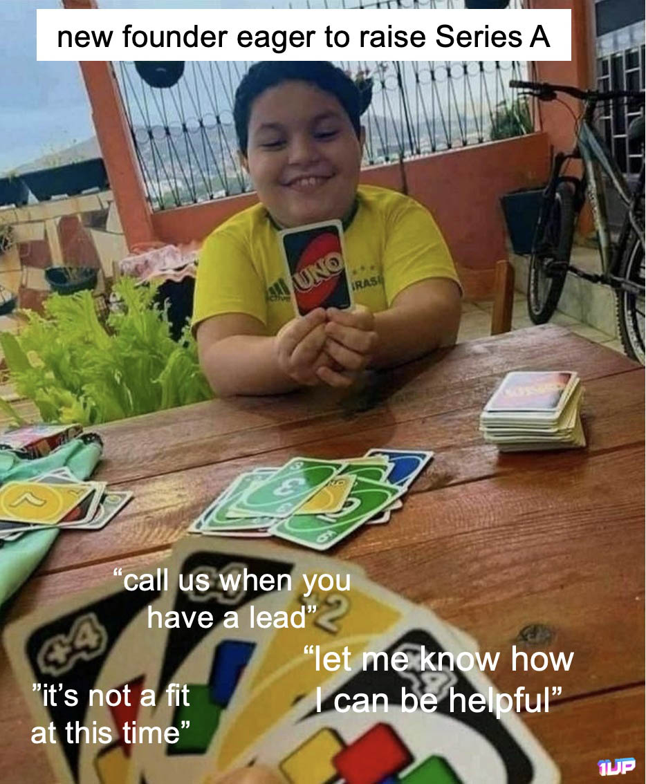 Founder Series A Meme