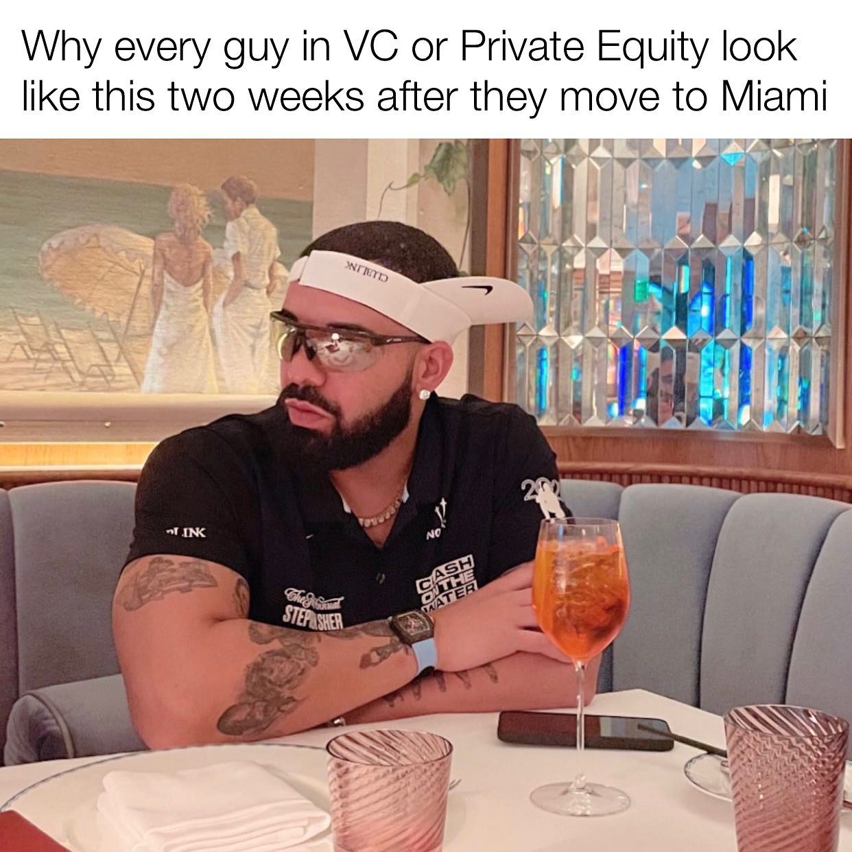 VCs moving to miami meme