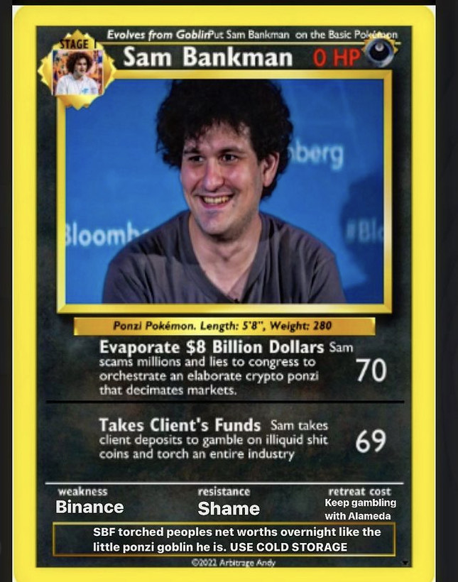 SBF Scam Pokemon Card