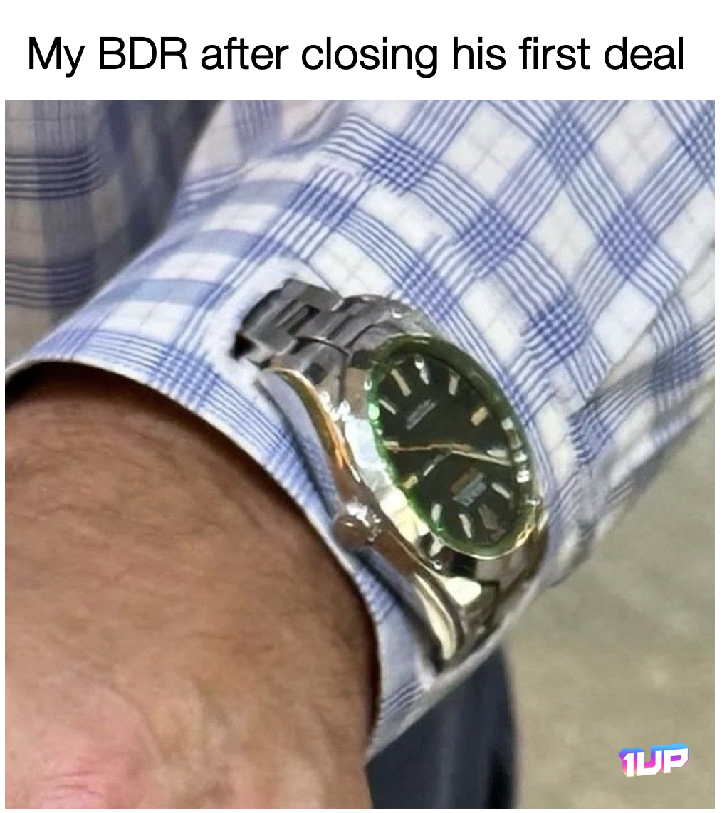 BDR First Deal Meme BDR First Deal Meme