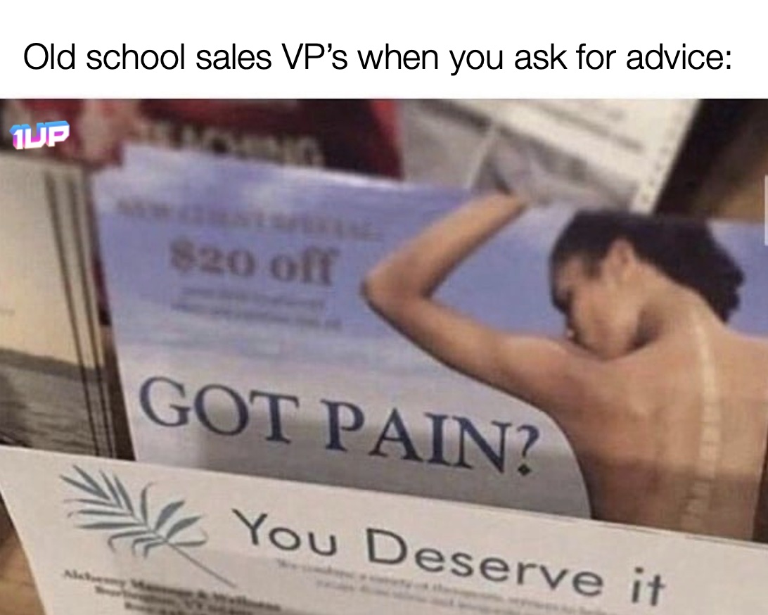 Old School Sales Advice Meme Old School Sales Advice Meme