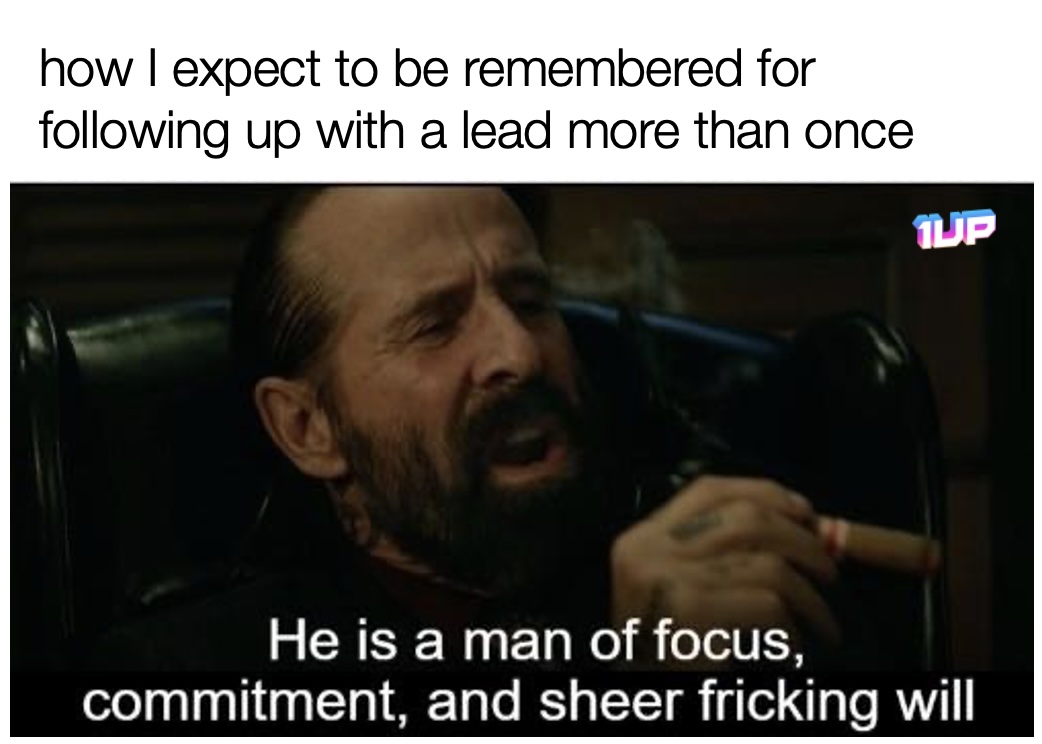Sales Followup Meme Sales Followup Meme