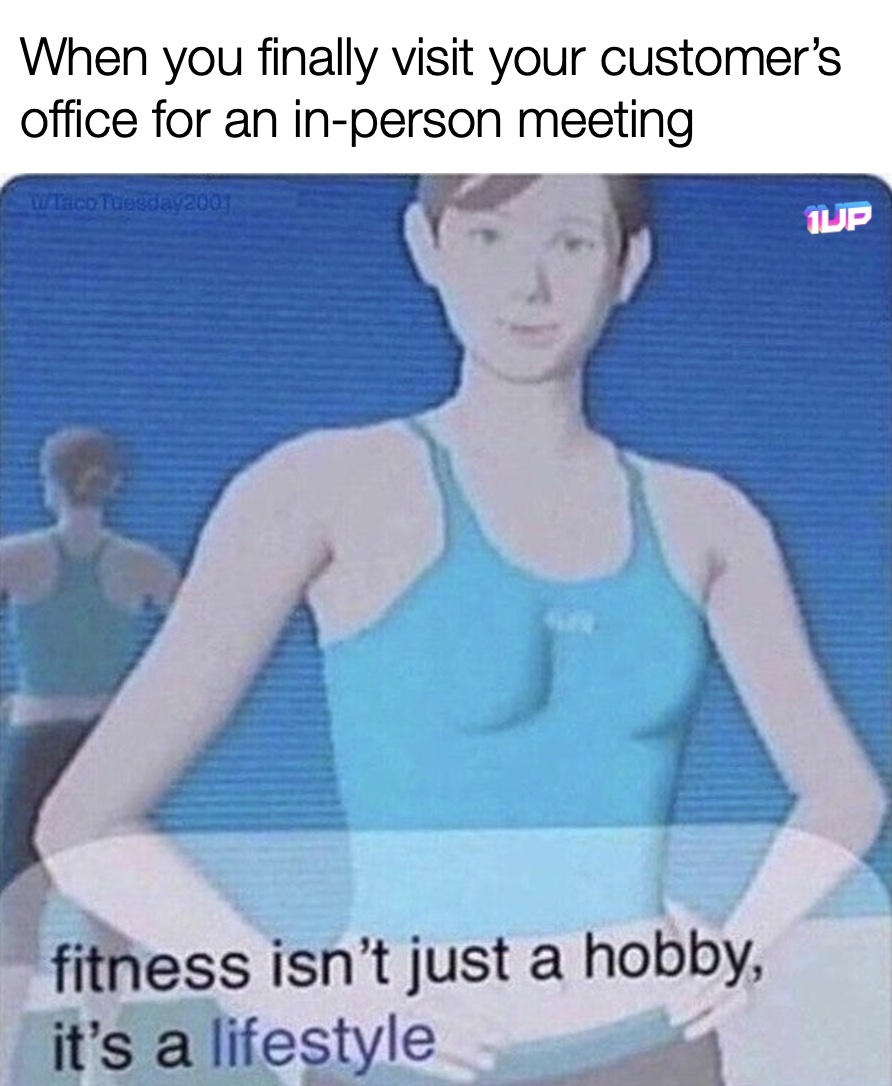 Visiting Customer in Person Meme Visiting Customer in Person Meme