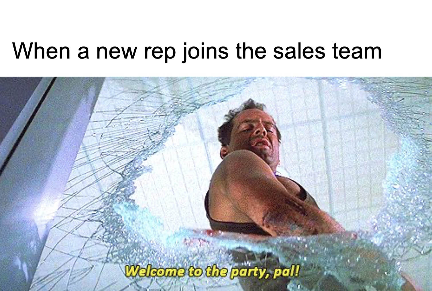 New Sales Rep Meme New Sales Rep Meme