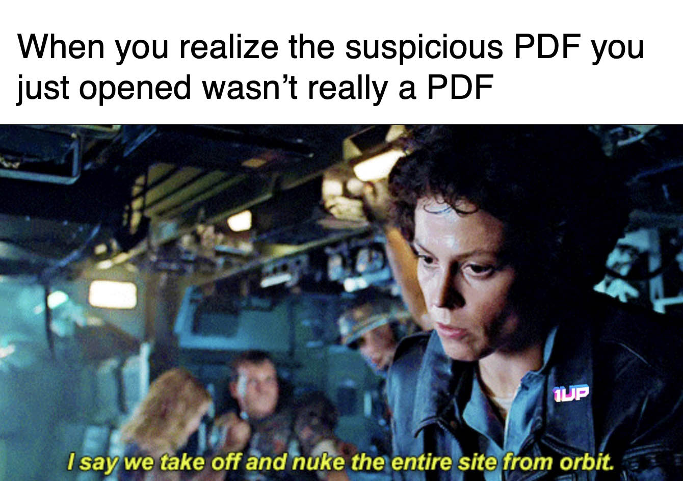 Malicious PDF Meme Malicious PDF Meme
