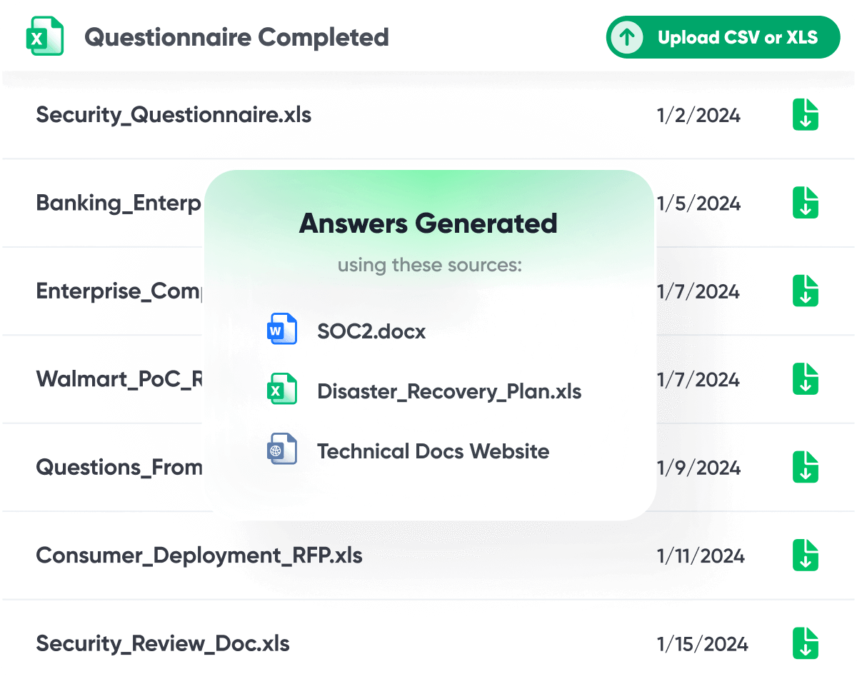 Security Questionnaire Automation