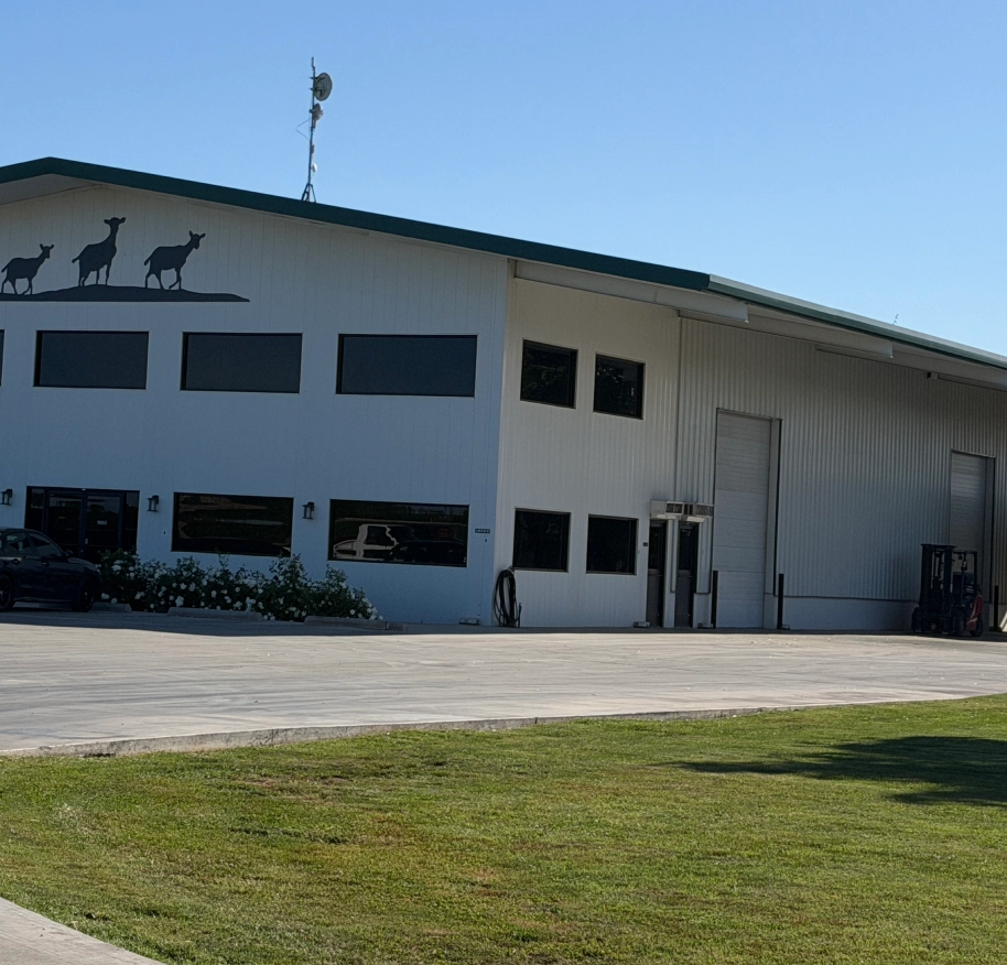 Exterior of a commercial construction facility built by Supreme Construction in California.