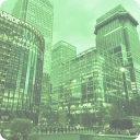 Сучасні офісні будівлі в місті