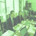 Ділова зустріч команди за столом