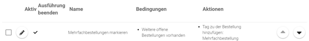 #2: Mehrfachbestellungen markieren
