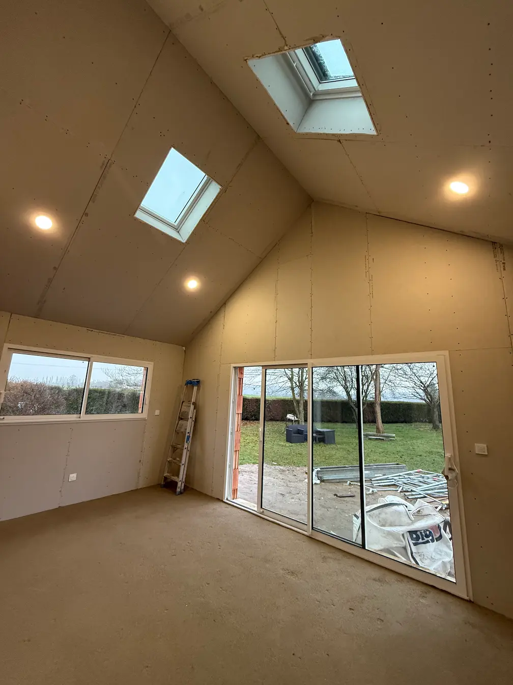 Réalisation Quatre G - finitions extérieures