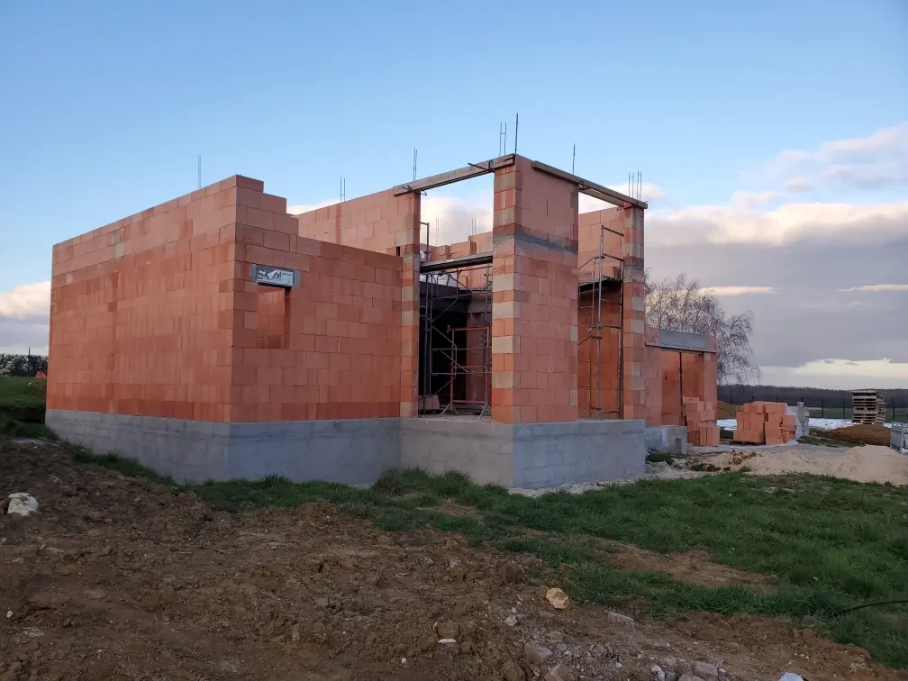 Réalisation Quatre G - chantier maçonnerie