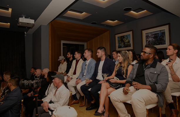 Entrepreneurs House event gallery, founders networking at a private dinner in Medellín