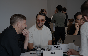 Entrepreneurs House event gallery, members at a curated social gathering