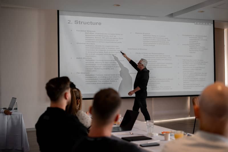 A workshop session