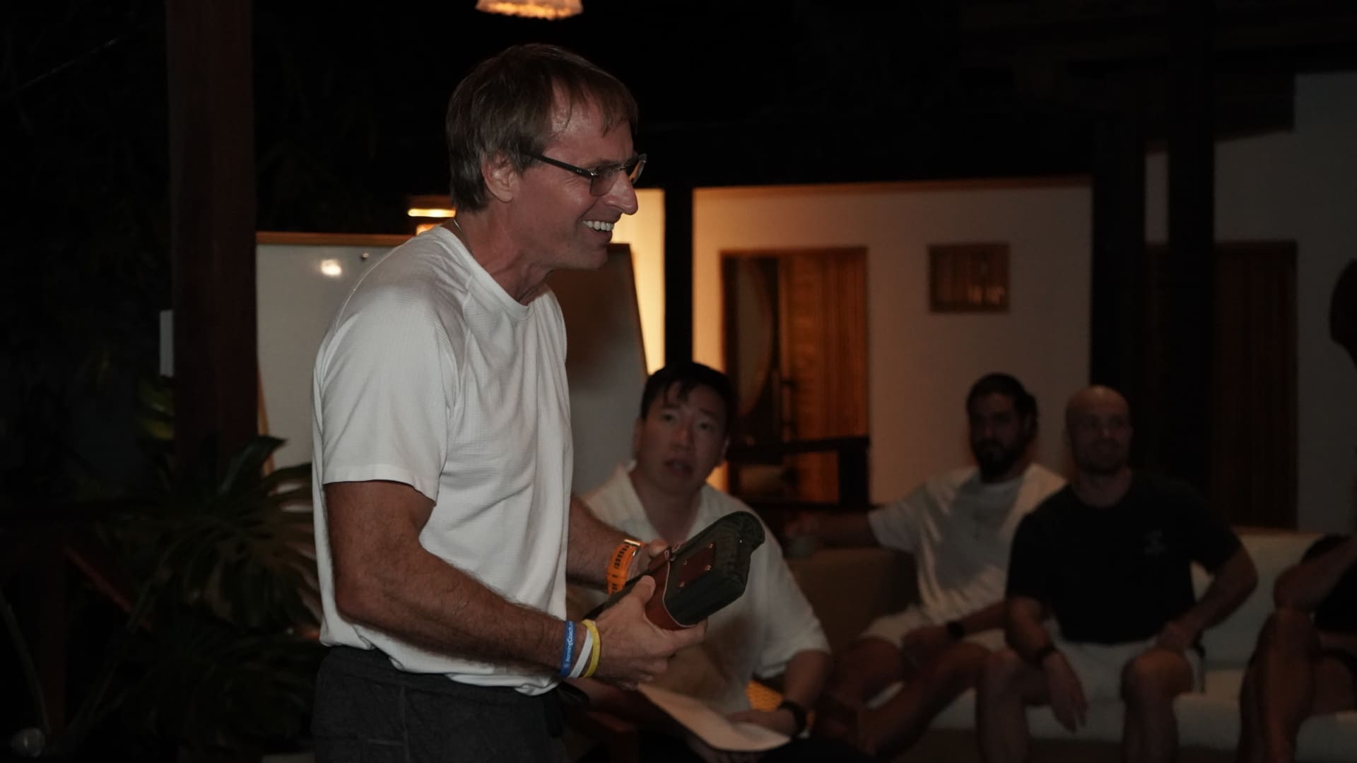 A guest expert speaking