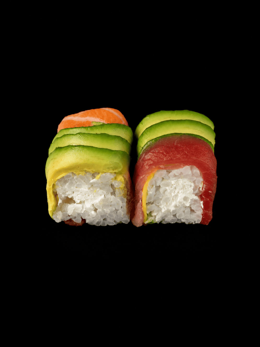 R3 – Roll au fromage thon, saumon et avocat