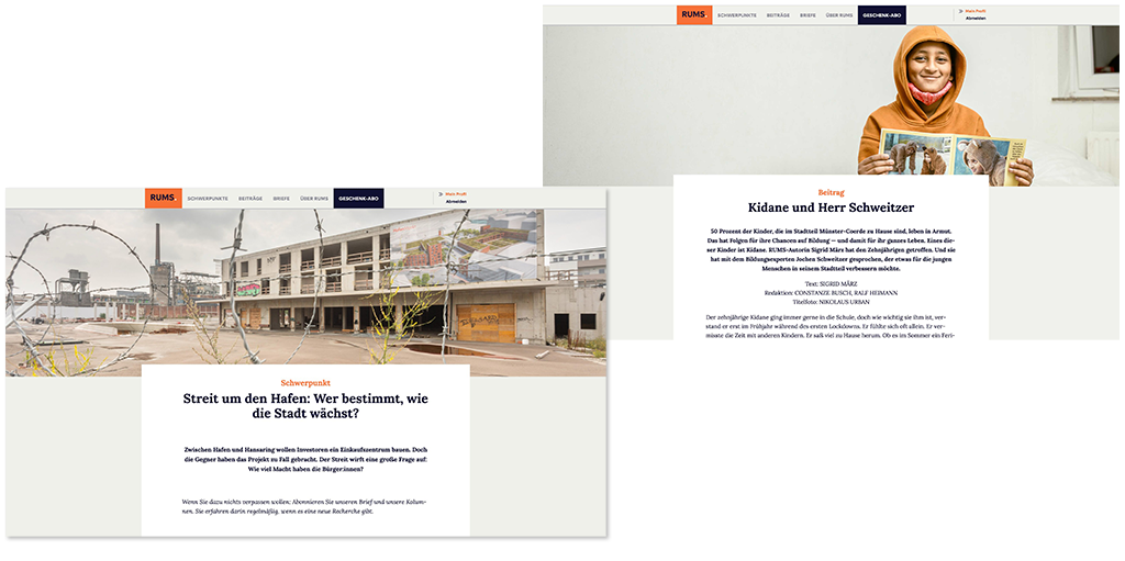 RUMS-Newsletter aus Münster