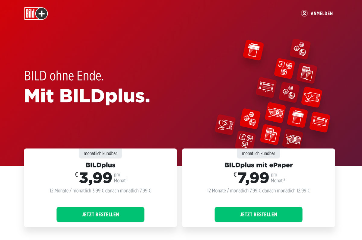 Bild und die Macht der Videos