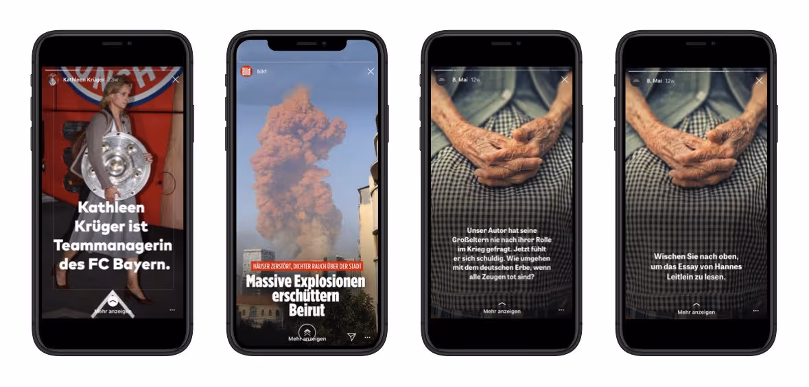 Instagram Stories als Form einer digitalen Ausgabe