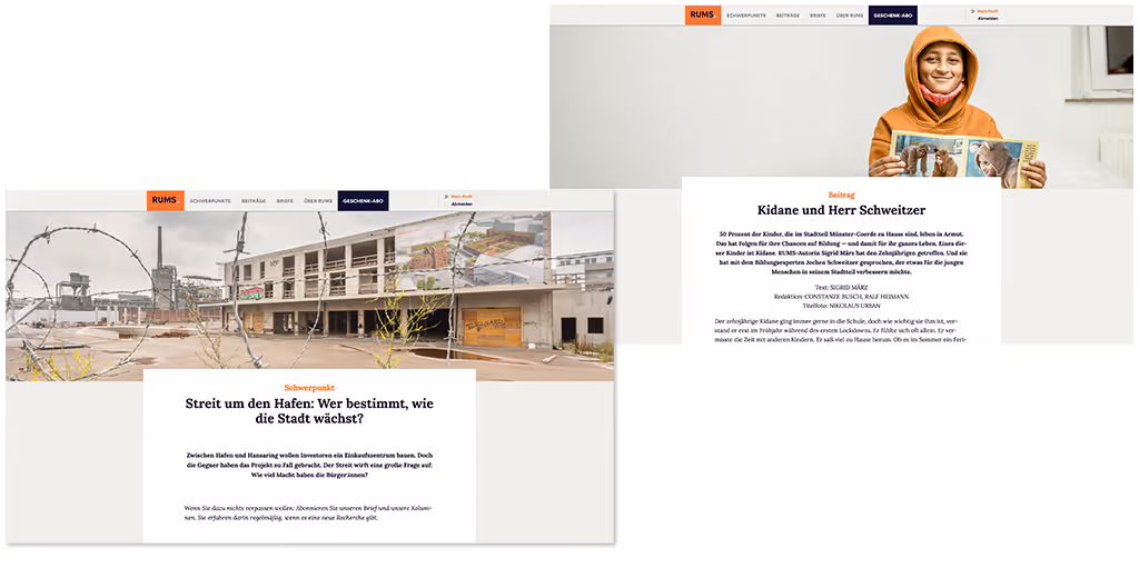 RUMS-Newsletter aus Münster