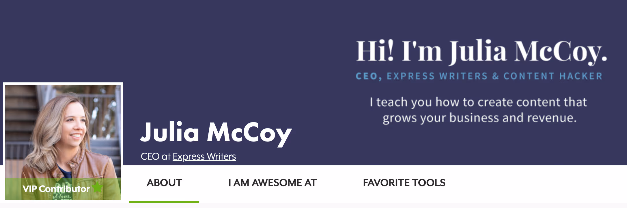 Search Engine Journal Contributor Julia McCoy